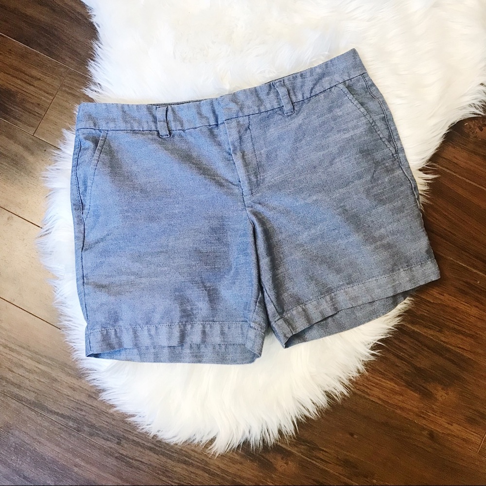 TOMMY HILFIGER Shorts Chambray Casual Blue Size 12